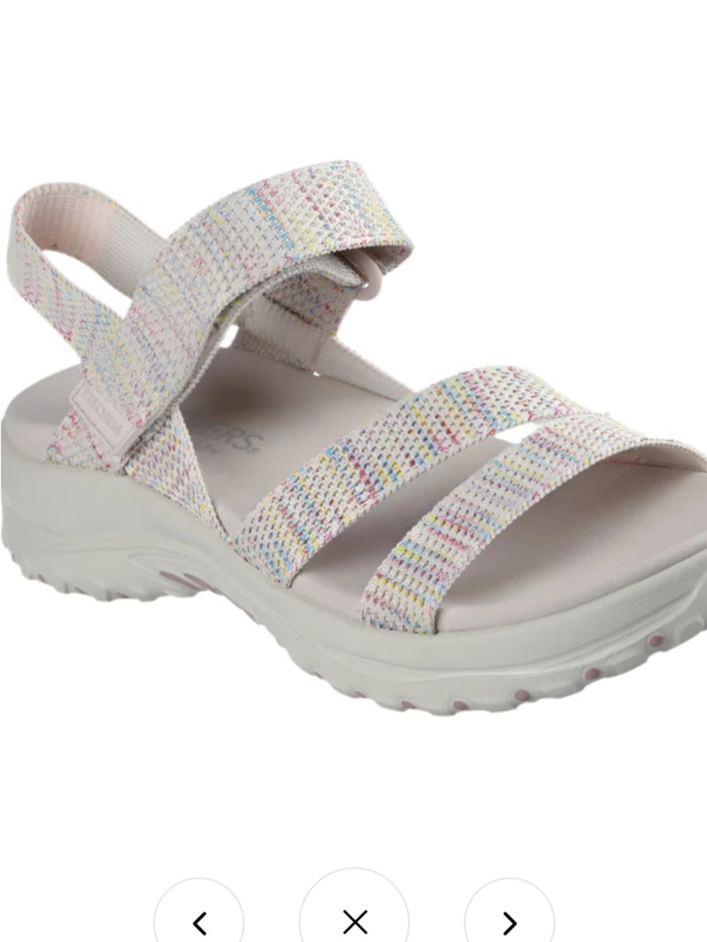 Skechers Reggae Bound Women's Light Pink Multi-Accent Sport Sandal - Picture 10 of 10